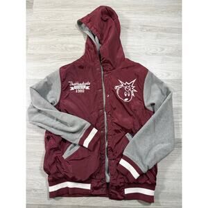 The Hundreds hooded varsity jacket